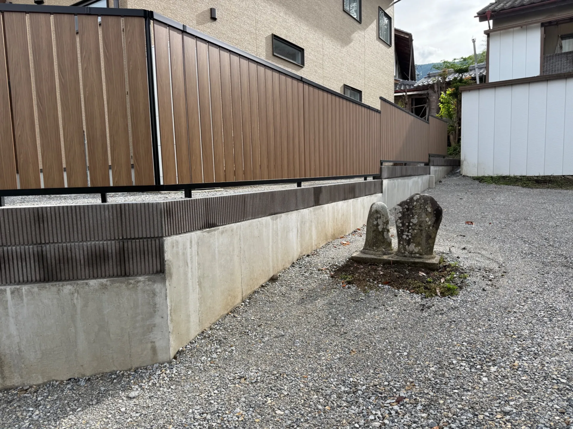 【擁壁・フェンス・階段工事】松本市・塩尻市で外構工事|平沢土建