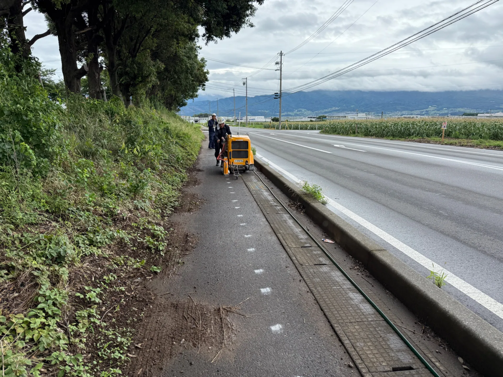 【水道管敷設替え工事】松本市・塩尻市で外構工事|平沢土建株式会社